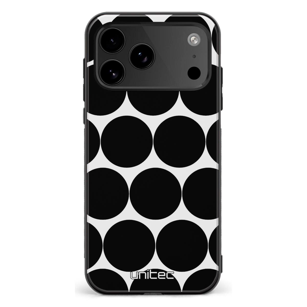 iPhone 18 Pro Max pallo suojakuoret - Musta Pallo