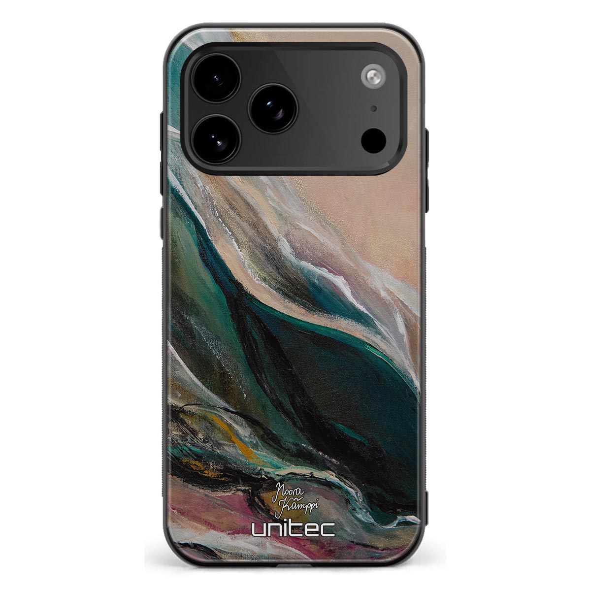 iPhone 18 Pro Max modern art suojakuoret - Nudge - Noora Kämppi
