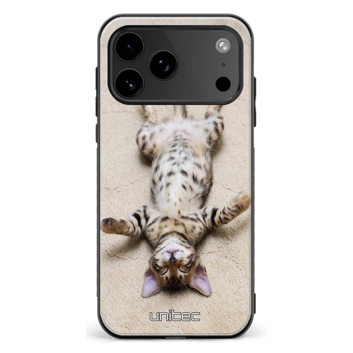 iPhone 18 Pro Max kissa suojakuoret - Relaxing Cat