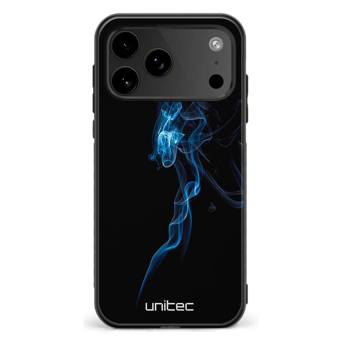iPhone 18 Pro suojakuoret - Blue Smoke On Black