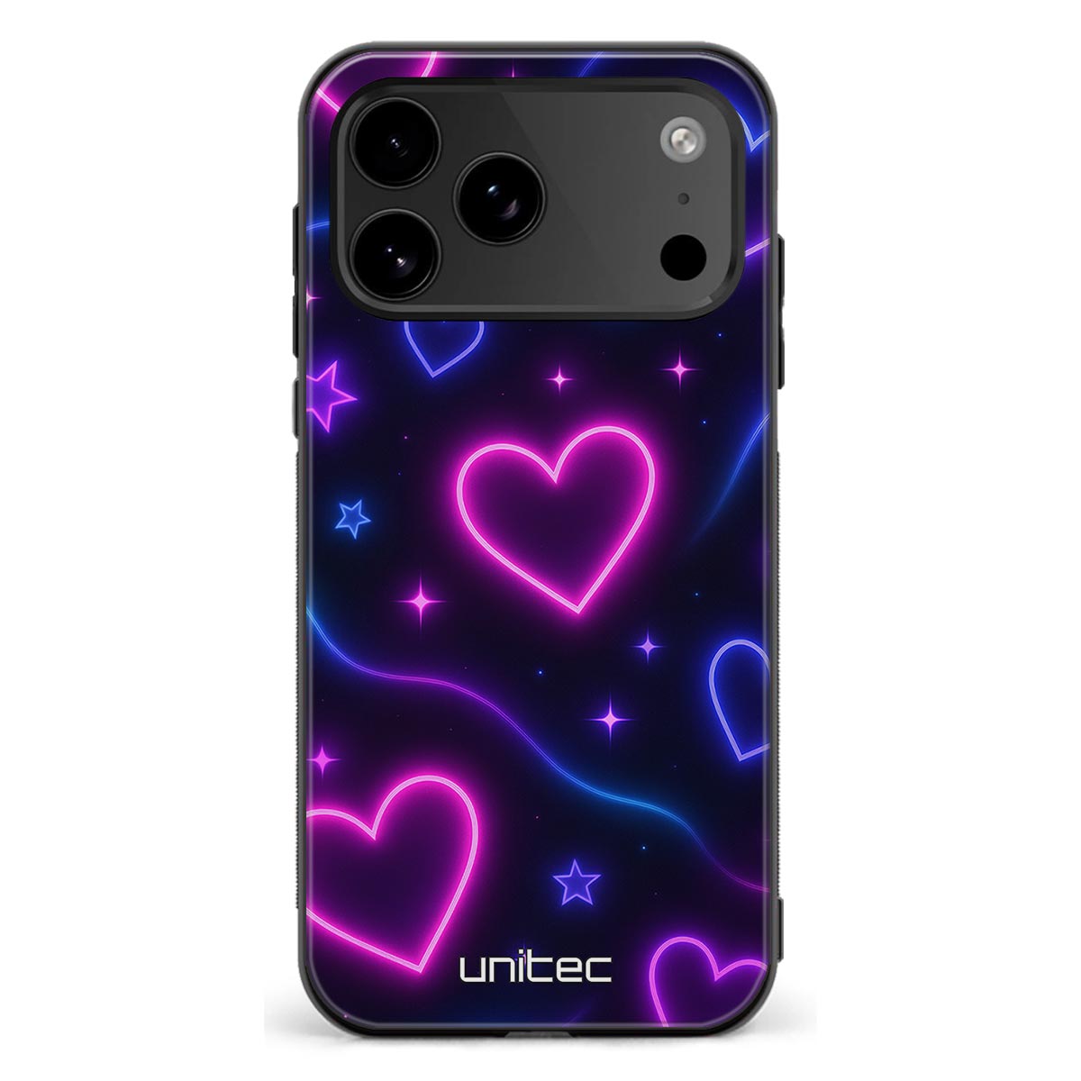 iPhone 18 Pro Suojakuoret Neon – Glowing Heart