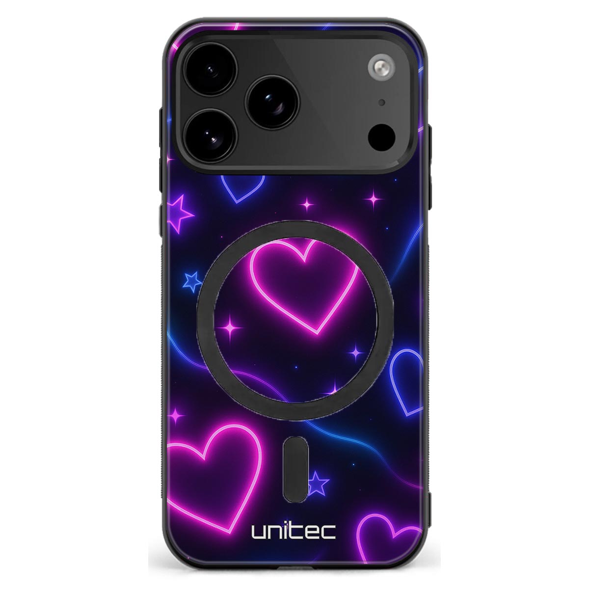 iPhone 18 Pro Suojakuoret Neon – Glowing Heart