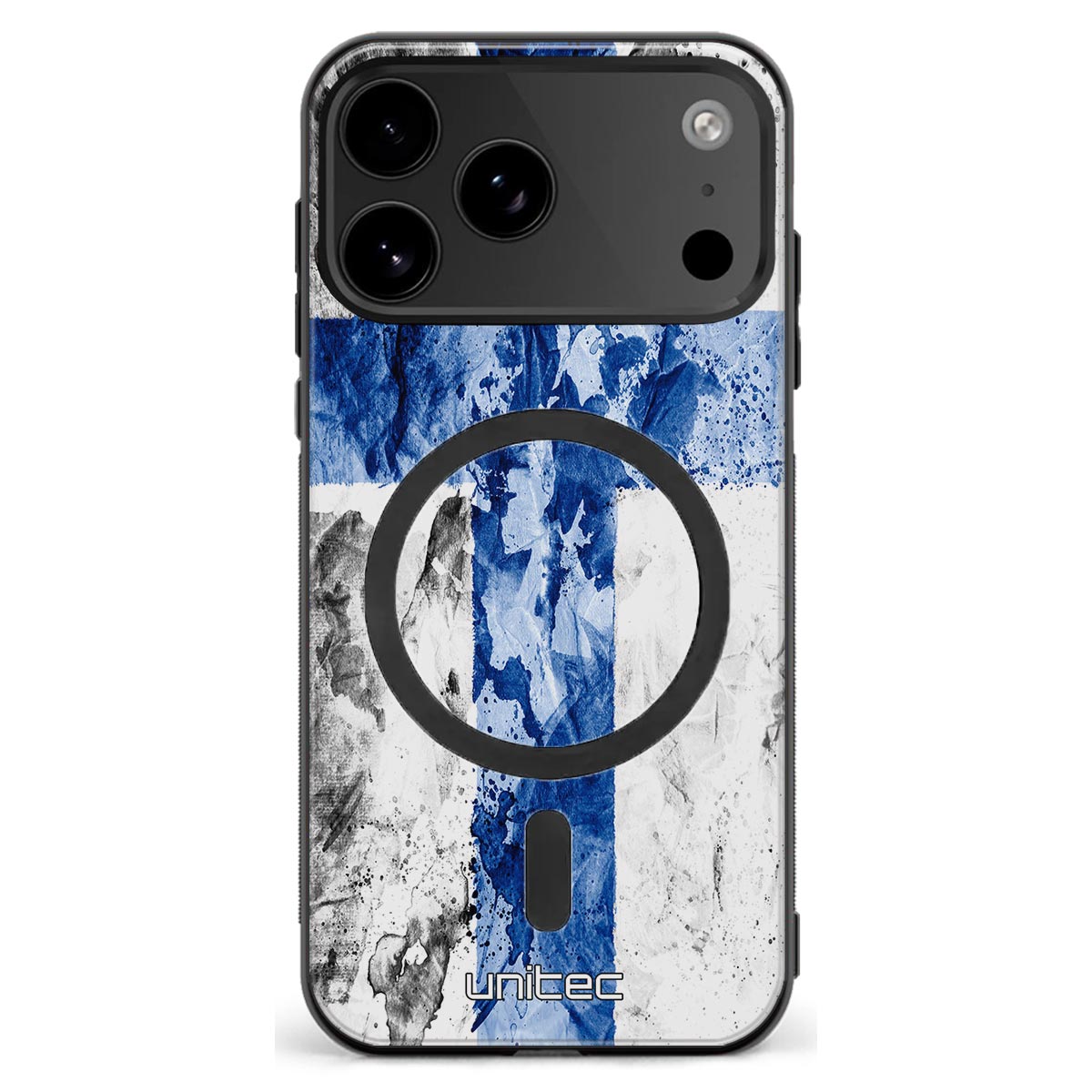 iPhone 18 Pro suojakuoret - Painted Finnish Flag
