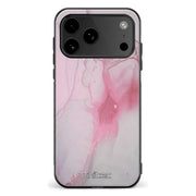 iPhone 18 Pro marmori suojakuoret - Pink Pok Rie