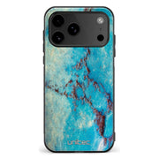 iPhone 18 Pro marmori suojakuoret - Turquoise Marble