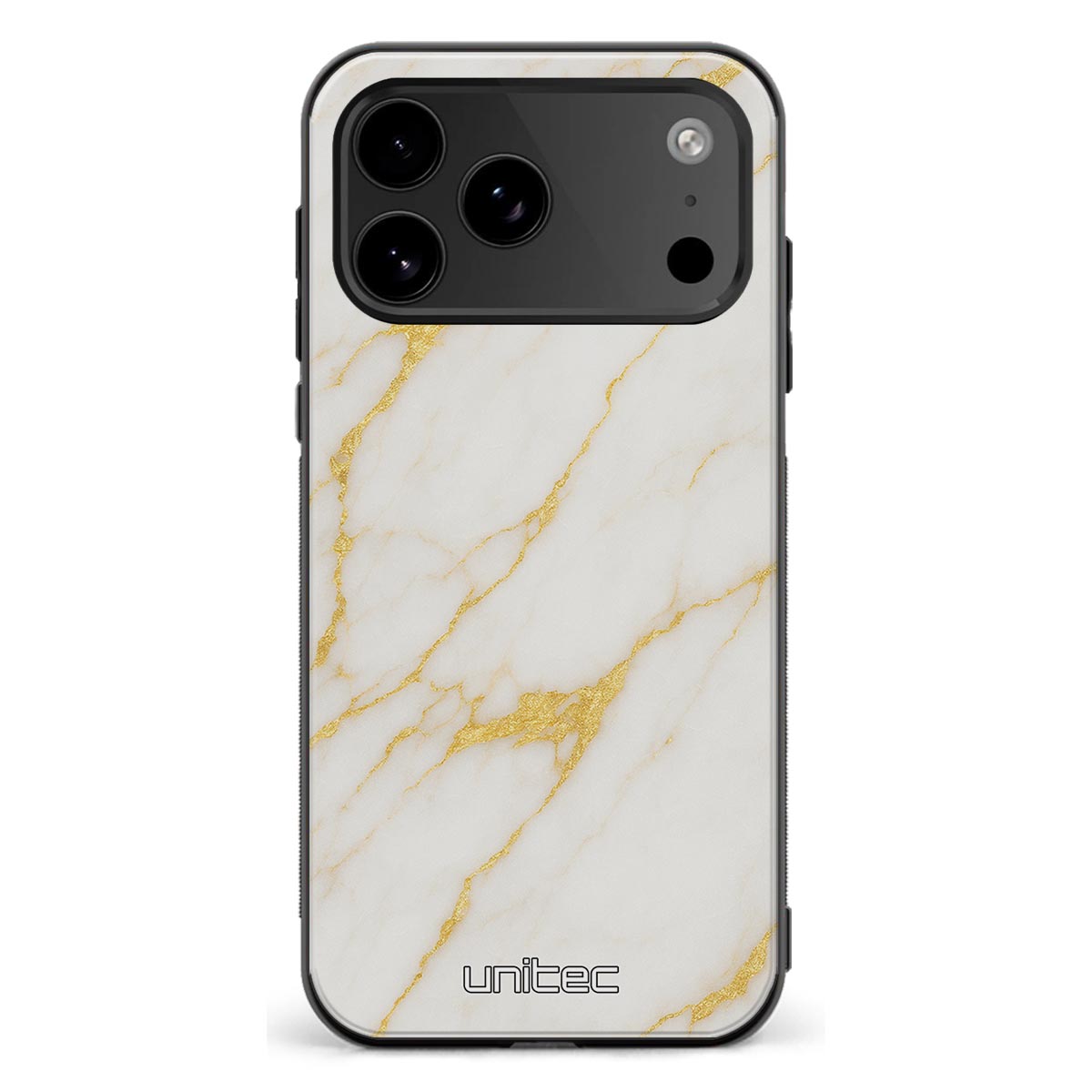 iPhone 18 Pro Suojakuoret Marmori – White Luxe
