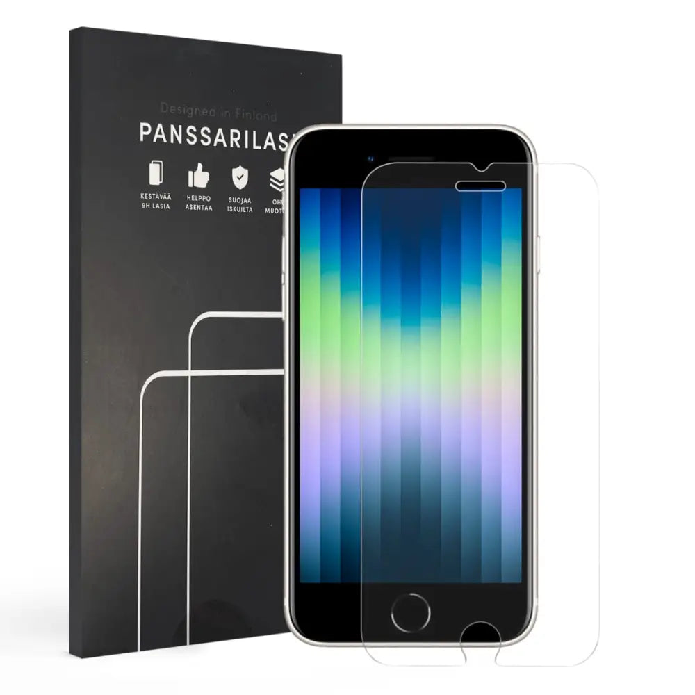 iPhone 6 / 6S / iPhone 7 / iPhone 8 / SE 2020 / SE 2022 Panssarilasi - Perinteinen
