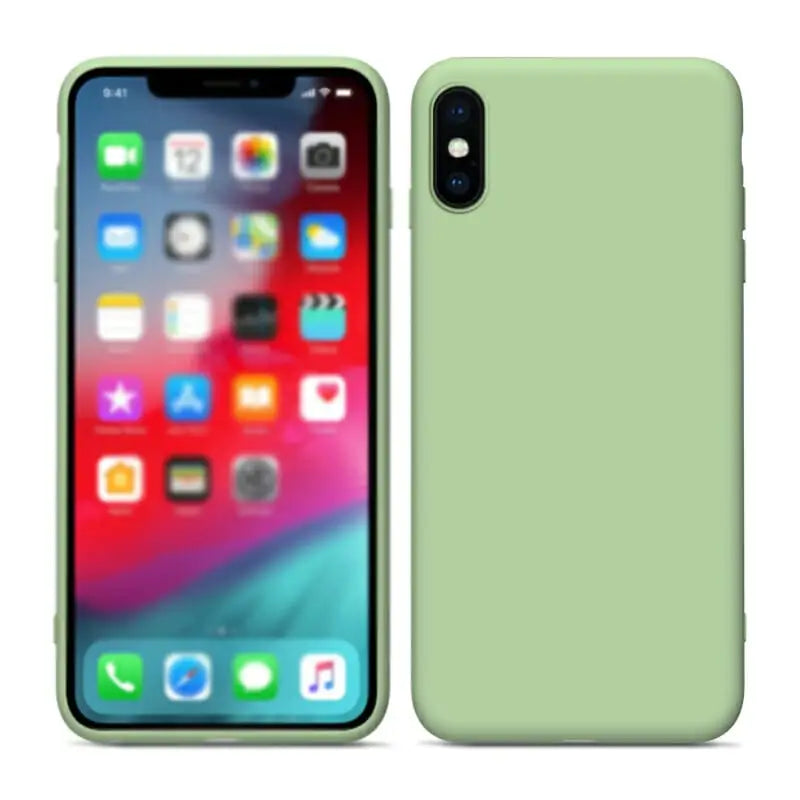 iPhone 6S / iPhone 6 Silikonikuori Vihreä