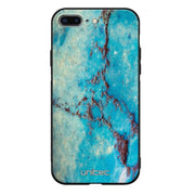 iPhone 7 Plus marmori suojakuoret - Turquoise Marble - Ei