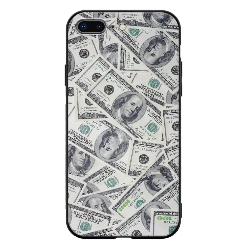 iPhone 7 Plus seteli suojakuoret - Dollarit - Ei