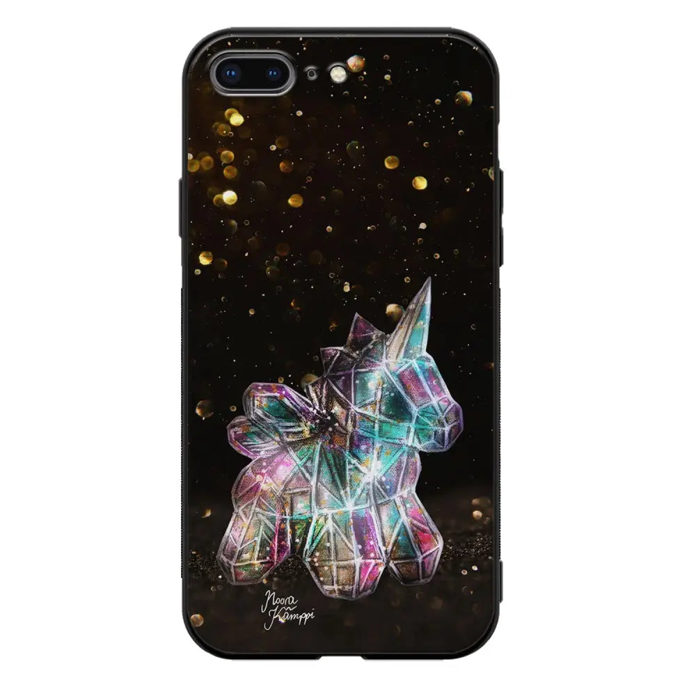 iPhone 7 Plus unicorn suojakuoret - Kulta - Noora Kämppi - Ei