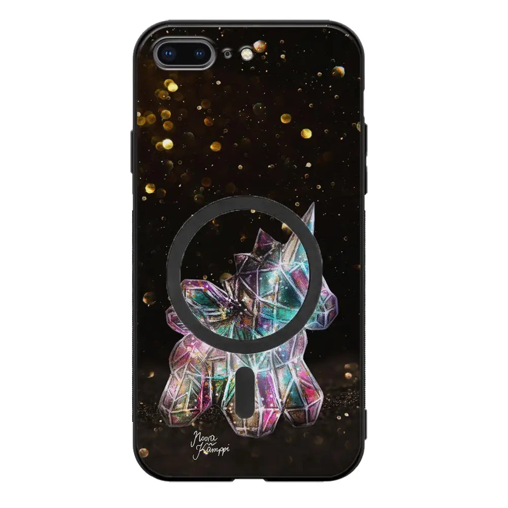 iPhone 7 Plus unicorn suojakuoret - Kulta - Noora Kämppi