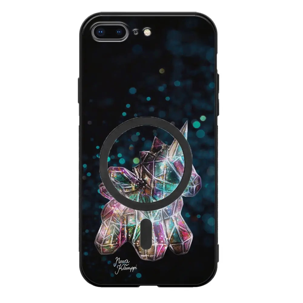 iPhone 7 Plus unicorn suojakuoret - Sininen - Noora Kämppi