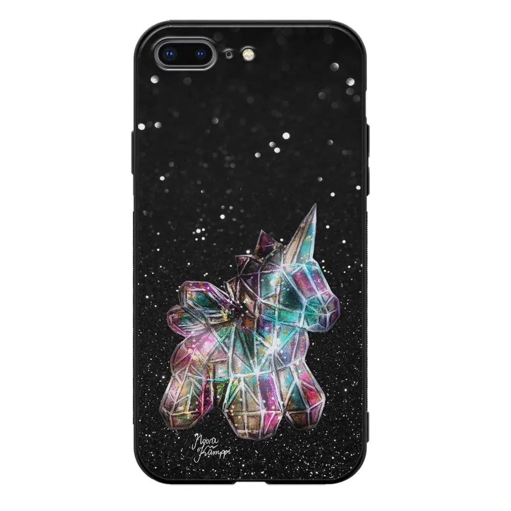 iPhone 7 Plus unicorn suojakuoret - Valkoinen - Noora Kämppi - Ei