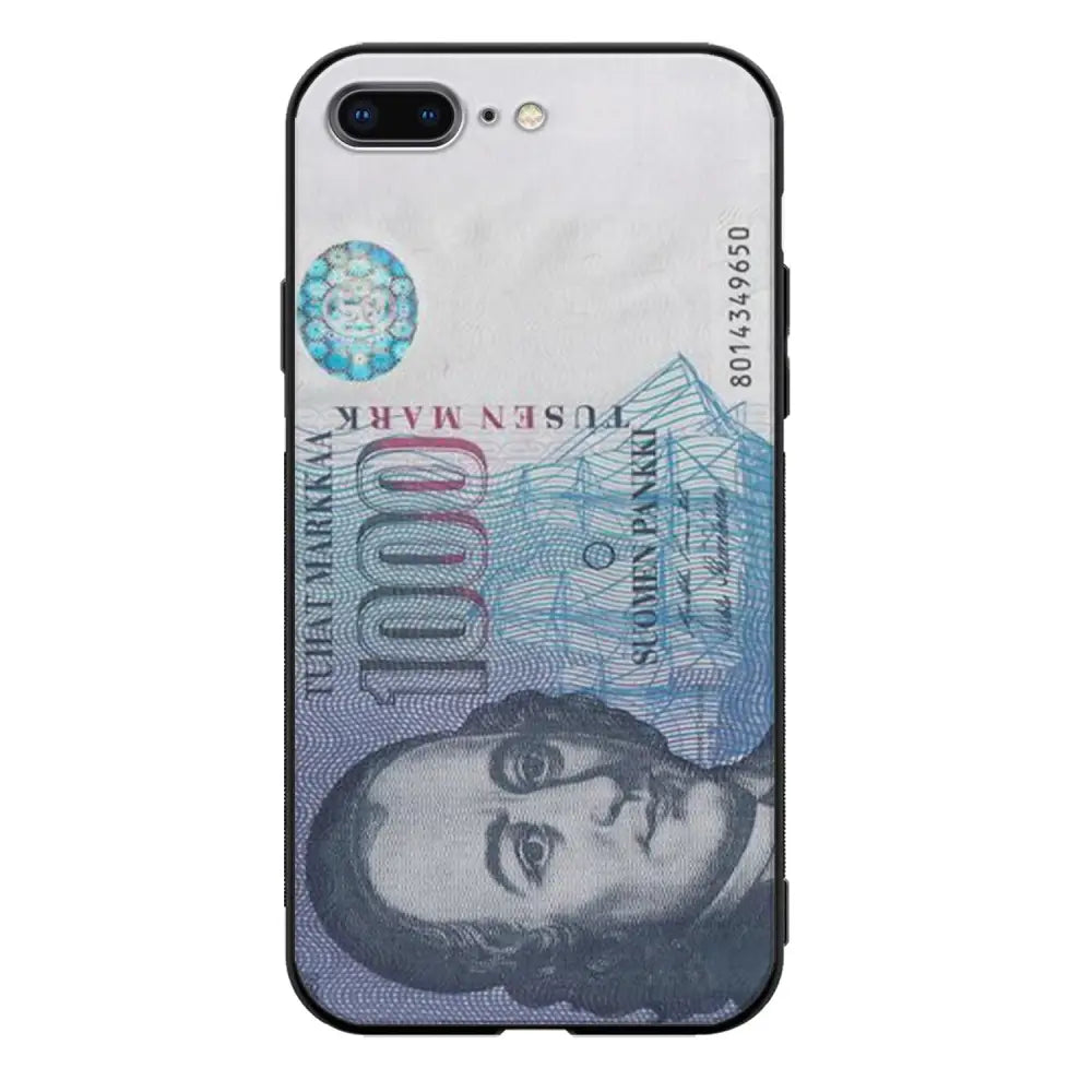 iPhone 8 Plus seteli suojakuoret - Tonnin Seteli - Ei