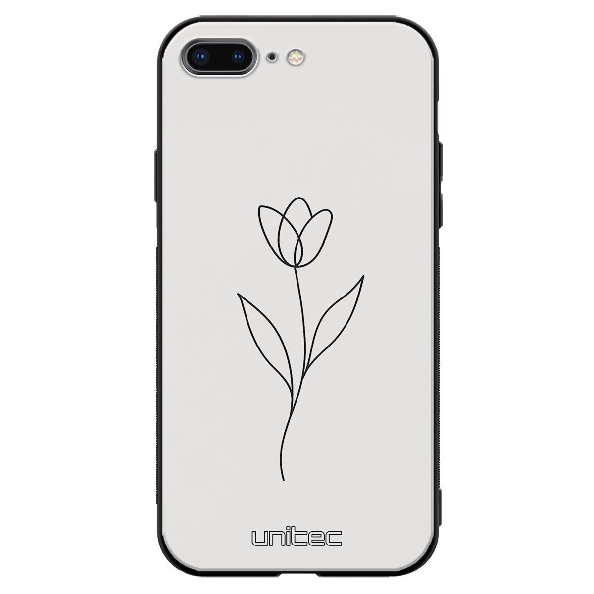 iPhone 8 Plus Suojakuoret Minimalistic – Elegant Tulip