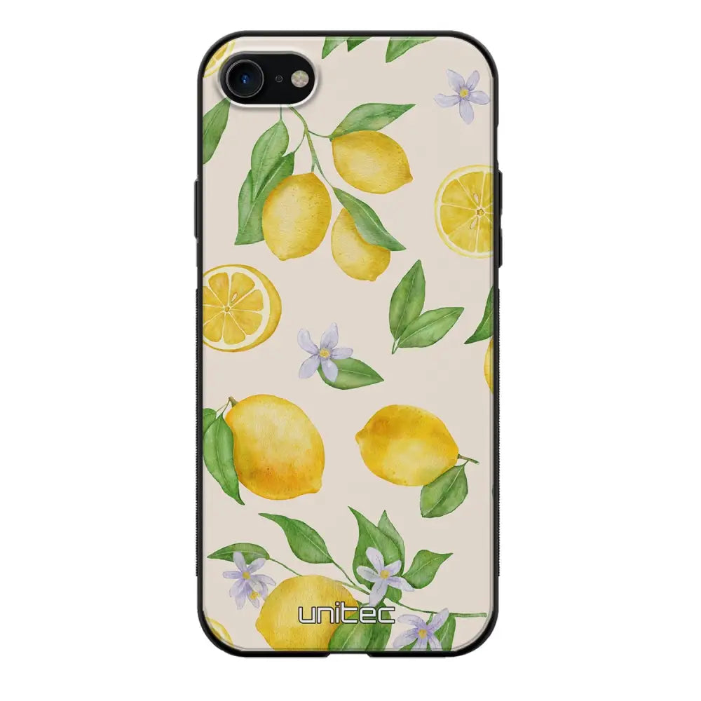 iPhone SE 2020 hedelmä suojakuoret - Lemon - Ei