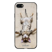 iPhone SE 2020 kissa suojakuoret - Relaxing Cat - Ei