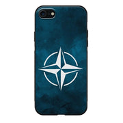 iPhone SE 2020 nato suojakuoret - Sininen - Ei