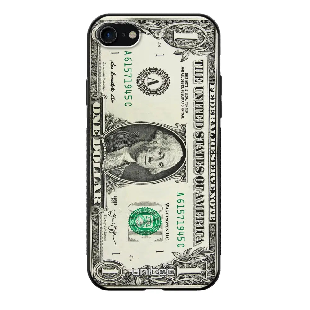 iPhone SE 2020 seteli suojakuoret - Dollar - Ei