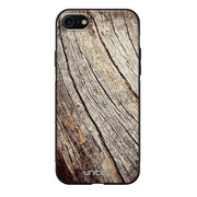 iPhone SE 2020 suojakuoret - Wooden Stump - Ei