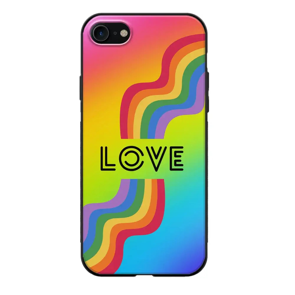 iPhone SE 2022 pride suojakuoret - Love - Ei