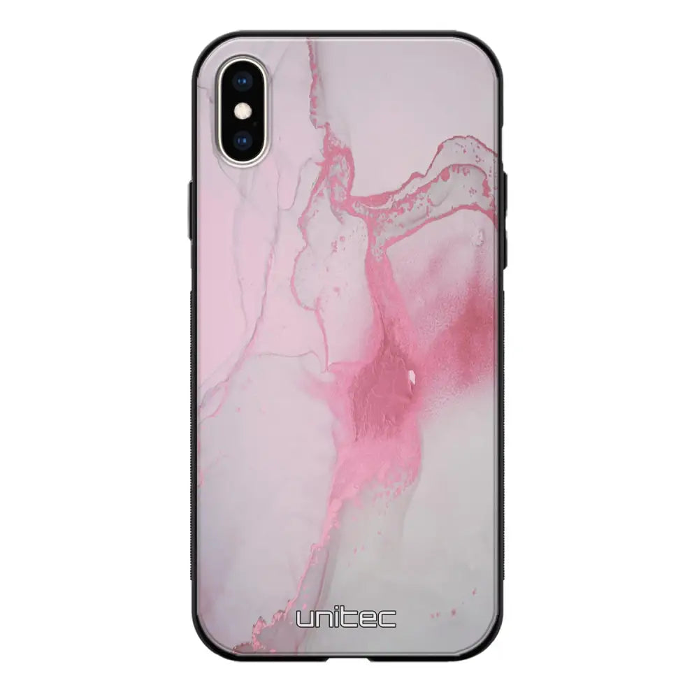 iPhone X marmori suojakuoret - Pink Pok Rie - Ei