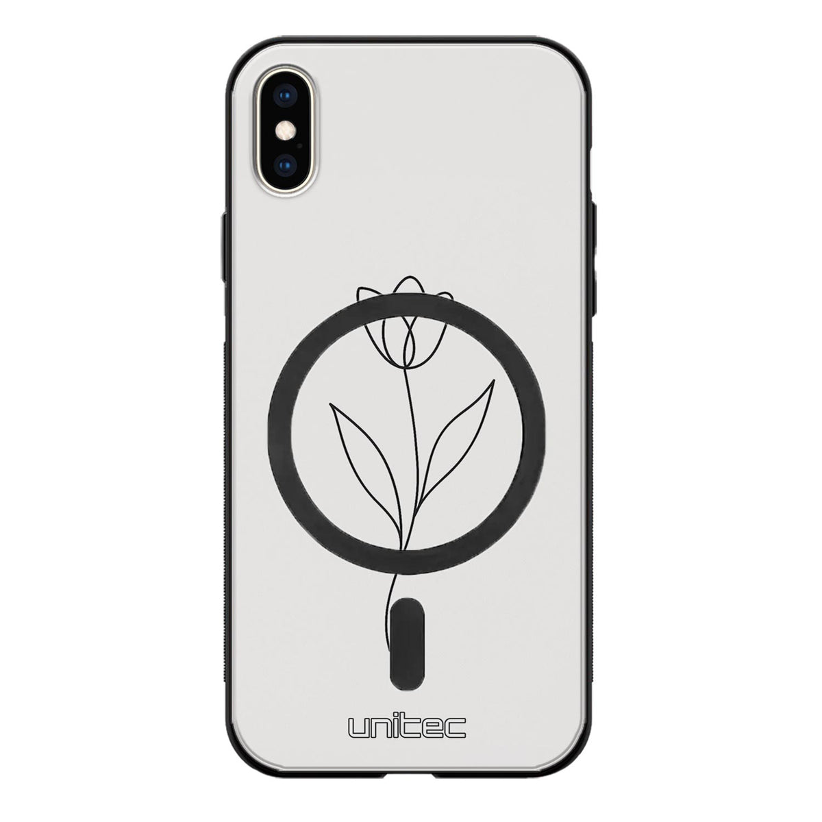 iPhone X Suojakuoret Minimalistic – Elegant Tulip