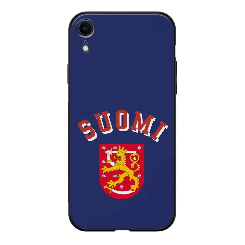 iPhone XR jääkiekko suojakuoret - Leijonat Suomi - Ei