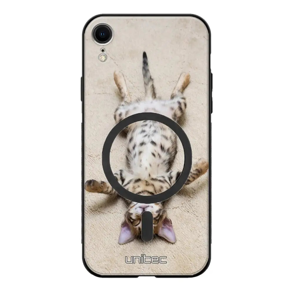 iPhone XR kissa suojakuoret - Relaxing Cat