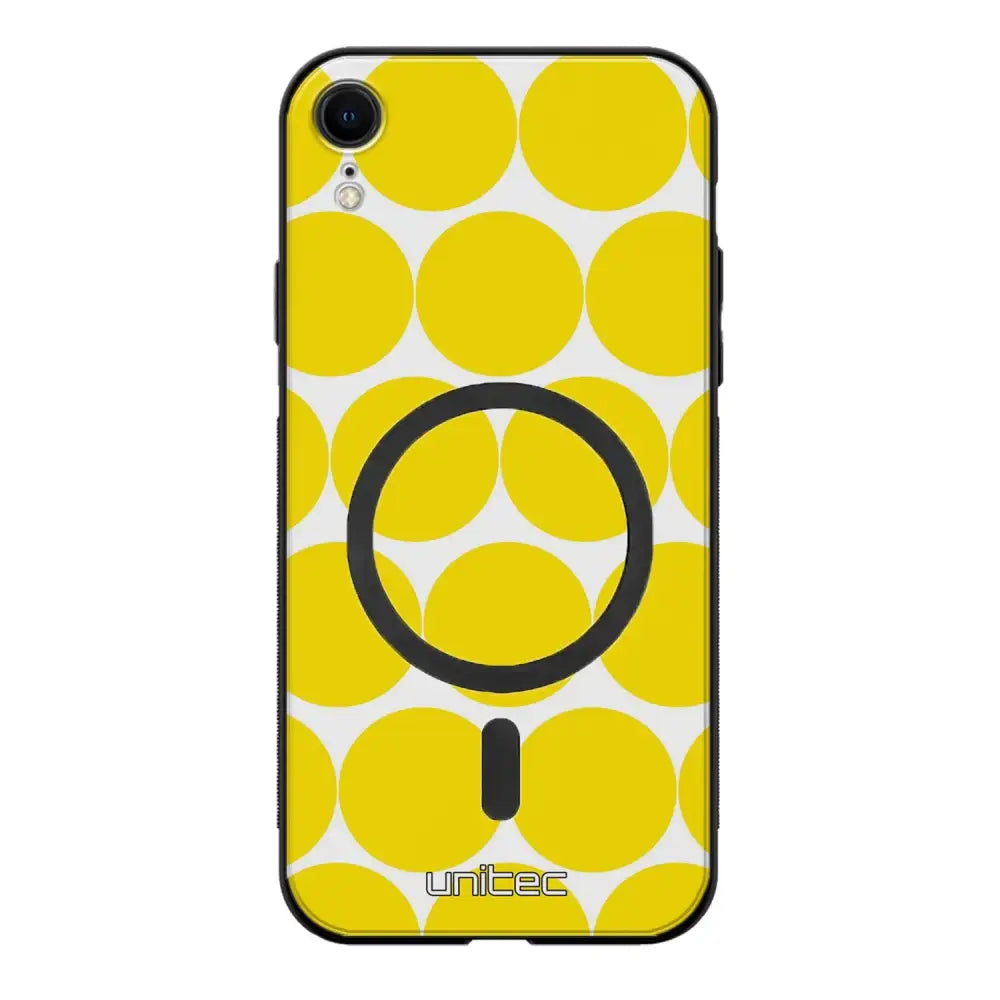 iPhone XR pallo suojakuoret - Keltainen Pallo