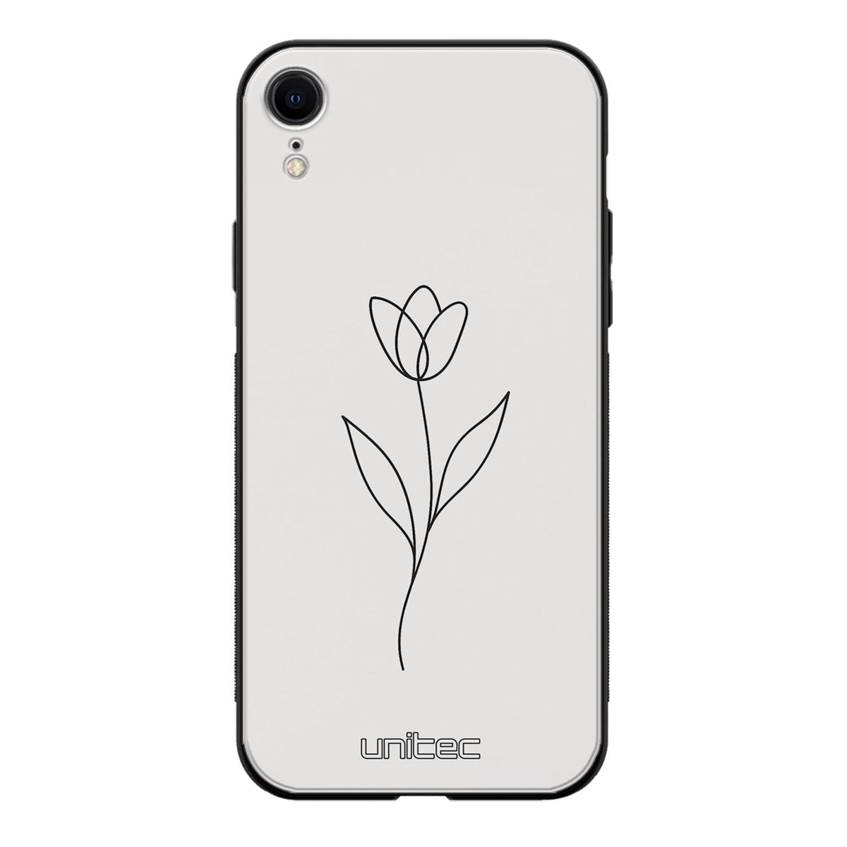iPhone XR Suojakuoret Minimalistic – Elegant Tulip