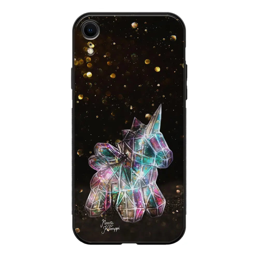 iPhone XR unicorn suojakuoret - Kulta - Noora Kämppi - Ei
