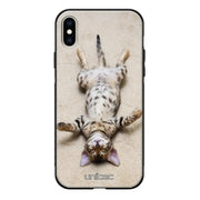 iPhone XS kissa suojakuoret - Relaxing Cat - Ei