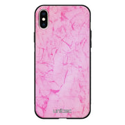 iPhone XS Max marmori suojakuoret - Light Pink Marble - Ei