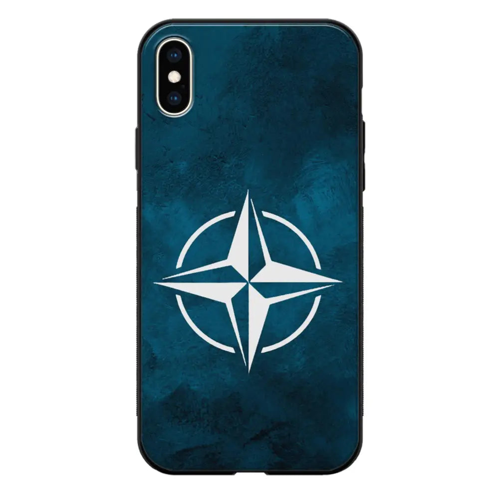 iPhone XS Max nato suojakuoret - Sininen - Ei