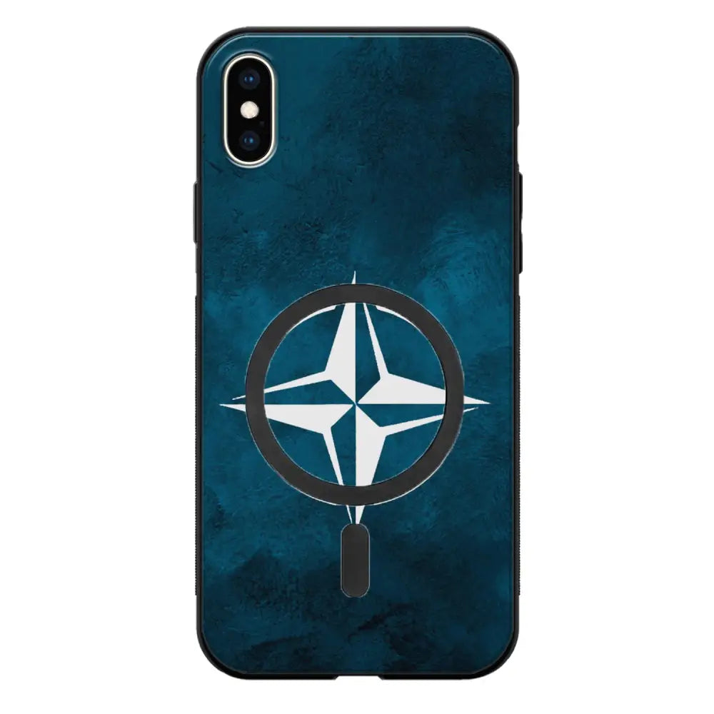 iPhone XS Max nato suojakuoret - Sininen