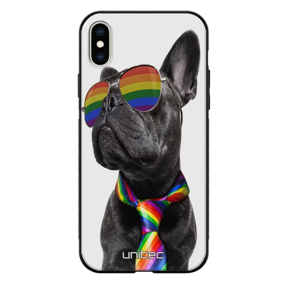 iPhone XS Max pride suojakuoret - Pride Dog - Ei