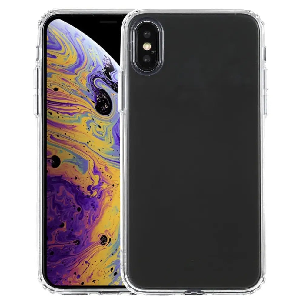 iPhone XS MAX Silikonikuori - Läpinäkyvä