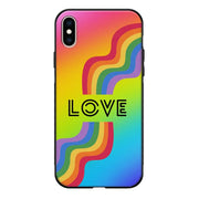 iPhone XS pride suojakuoret - Love - Ei