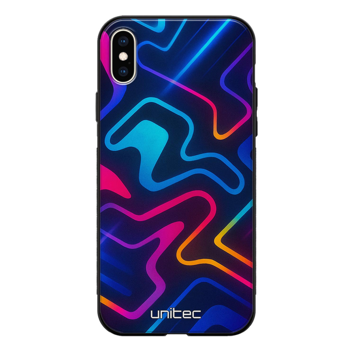 iPhone XS Suojakuoret Neon – Electric Vibe