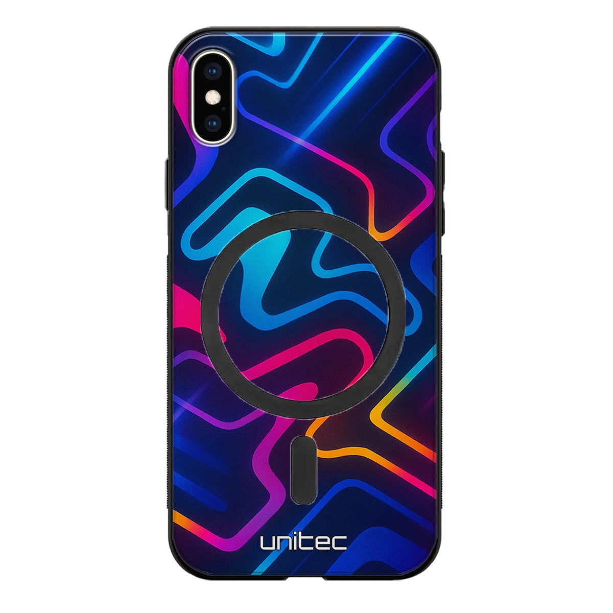 iPhone XS Suojakuoret Neon – Electric Vibe