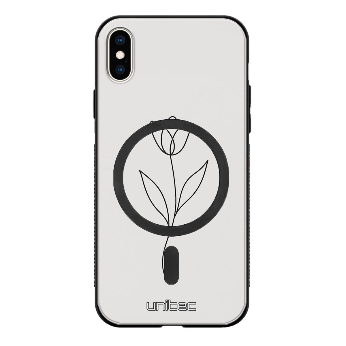 iPhone XS Suojakuoret Minimalistic – Elegant Tulip