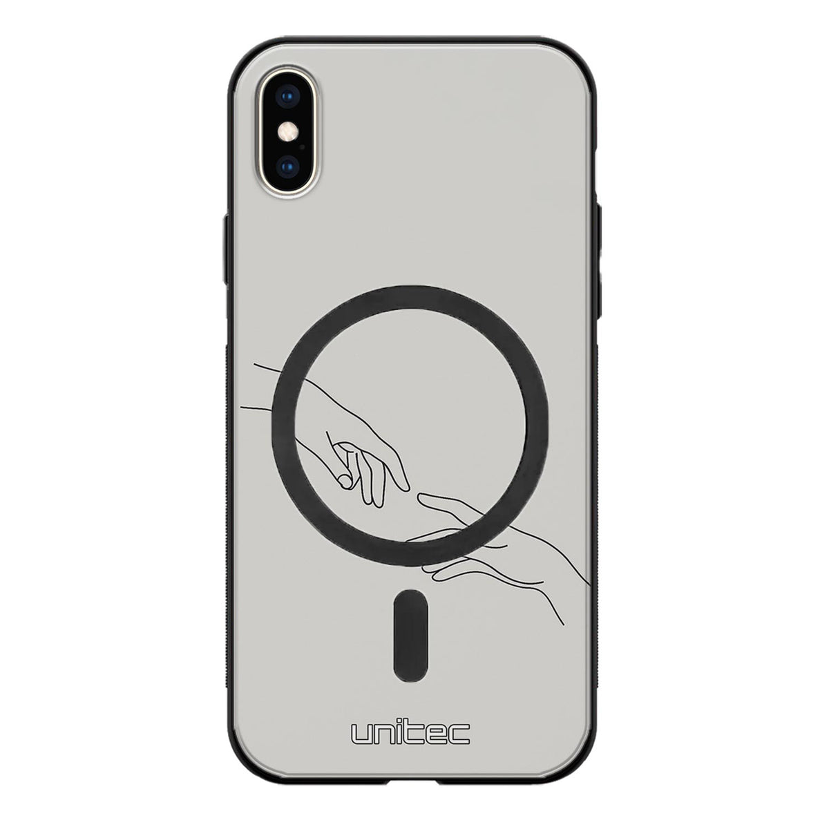iPhone XS Suojakuoret Minimalistic – Touch Of Lines