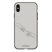 iPhone XS Suojakuoret Minimalistic – Touch Of Lines