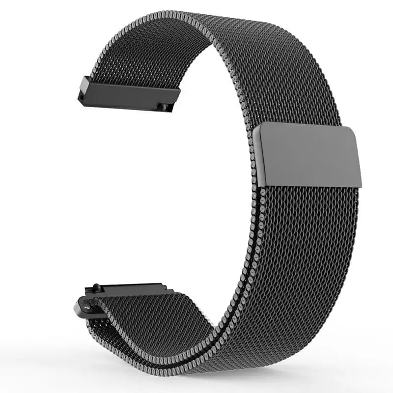Magneettinen Teräsrannekke 20mm - Musta