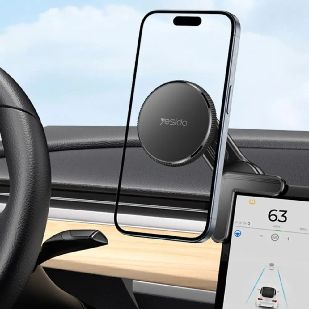 Näyttöön kiinnitettävä puhelinteline