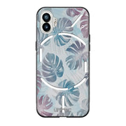 Nothing Phone 2 kukka suojakuoret - Monstera Texture - Ei