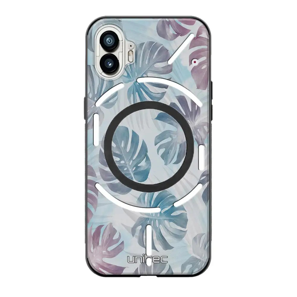 Nothing Phone 2 kukka suojakuoret - Monstera Texture