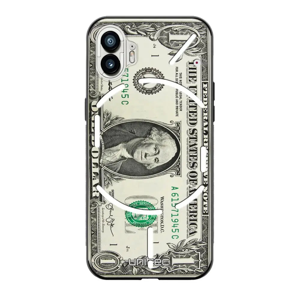 Nothing Phone 2 seteli suojakuoret - Dollar - Ei